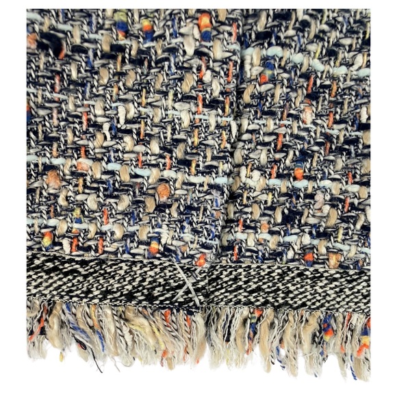 J. Crew 3/4 Length Sleeve Tweed Dress - Blue and Gray - Picture 7 of 14